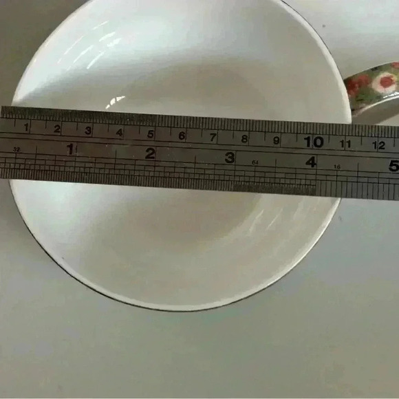 London Home bone china small teapot with matching mug in Van Gogh floral design - Picture 9 of 9